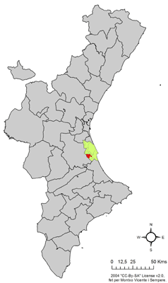 Localització de Corbera respecte del País Valencià.png