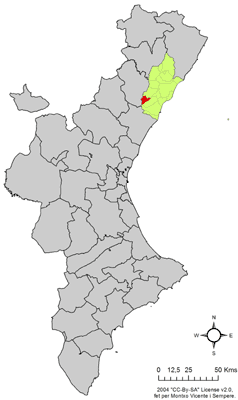 Archivo:Localització de Sant Joan de Moró respecte del País Valencià.png
