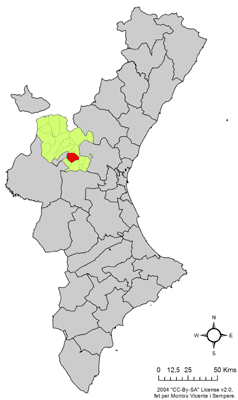 Localització de Xulella respecte del País Valencià.png