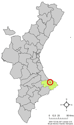 Archivo:Localització de Beniarbeig respecte del País Valencià.png