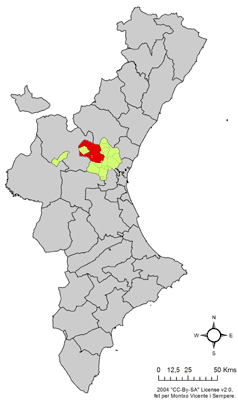 Localització de Llíria respecte del País Valencià.png