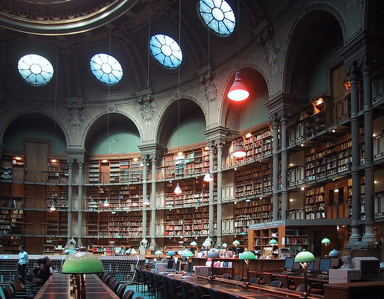 Archivo:Bibliothèque nationale de France, site Richelieu (salle ovale).jpg