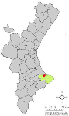 Archivo:Localització de Pego respecte del País Valencià.png
