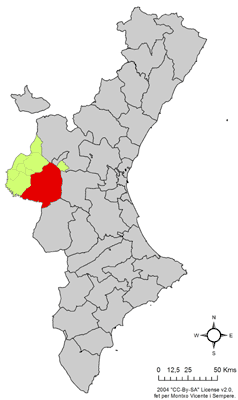 Archivo:Localització de Requena respecte del País Valencià.png