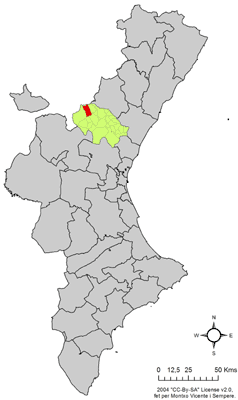 Archivo:Localització de Barraques respecte del País Valencià.png