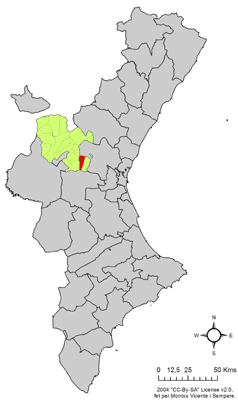 Archivo:Localització de Bugarra respecte del País Valencià.png