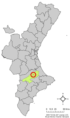 Archivo:Localització de Benisuera respecte del País Valencià.png