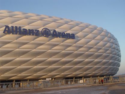 Cubierta Estadio Olímpico en Munich, Alemania