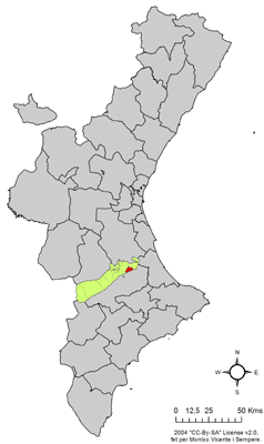 Archivo:Localització de Genovés respecte del País Valencià.png