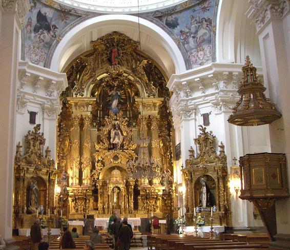Archivo:Iglesia-de-las-Calatravas-madrid-retablo.jpg