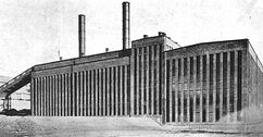 Central eléctrica en Schulau (1927-1929) con Werner Issel