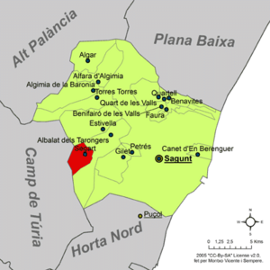 Localització de Segart respecte del Camp de Morvedre.png