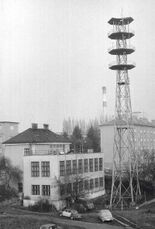 Estación para la amplificación de señal telegráfica, Olomouc (1932)