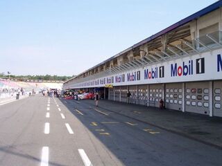 Zona de boxes del autódromo de Hockenheimring