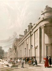 Banco de Inglaterrafachada a Threadneedle Street (1818-1827)