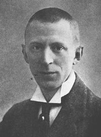 Olaf Nordhagen, cerca de 1910.