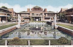 Hotel Imperial, Tokio, Japón.(1915-1922)