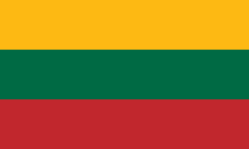 Archivo:Flag of Lithuania.svg