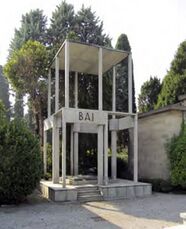 Monumento funerario Bai, Cementerio Monumental, Bérgamo (1947)