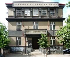 Escuela de Arquitectura, Praga (1919-1920)