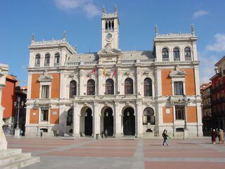 La actual Casa Consistorial de Valladolid.