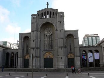 Fachada de la Catedral de la Santísima Concepción.