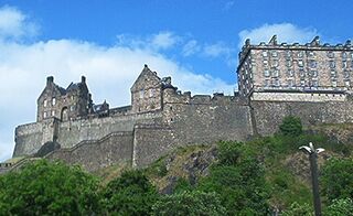 El castillo de Edimburgo