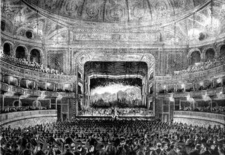 El interior del Teatro Dal Verme 1875