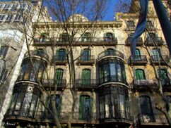 Casa Miquel Rodó, Barcelona (1908), junto con Joaquim Basegoda