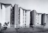 Conjunto residencial Mangiagalli, Milán (1950-1952) junto con Ignazio Gardella.