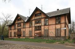 L:Viviendas en el primer asentamiento obrero, Ivanovo (1924-1926)