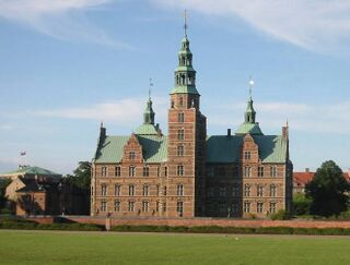El castillo-palacio de Rosenborg.