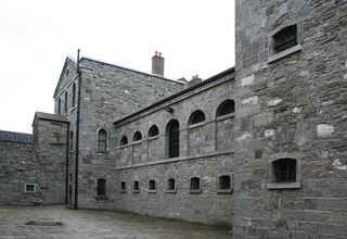 Edificio de la cárcel desde el patio interior