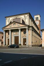 Iglesia parroquial de Borgolavezzaro. (1862)