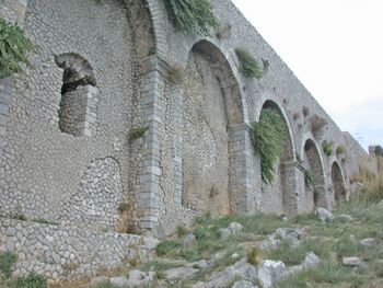 templo de Giove Anxur. Terracina (Italia)