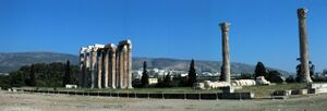 Athens Temple of Olympian Zeus (panoramic).jpg