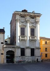 Palacio Porto en plaza Castello, Vicenza (1571-1585)