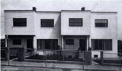 Casas 69 y 70 en la Colonia Werkbund de Viena (1932)