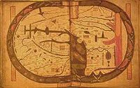 Mapamundi del Beato de Saint-Sever.