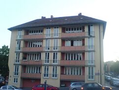 Edificio residencial en Hirschelgasse 36-42 en Nuremberg (1953-1954)