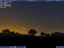 Stellarium, un software de simulación de planetarios