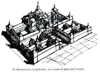 El proyecto de Monasterio de Juan Bautista de Toledo (según Chueca)