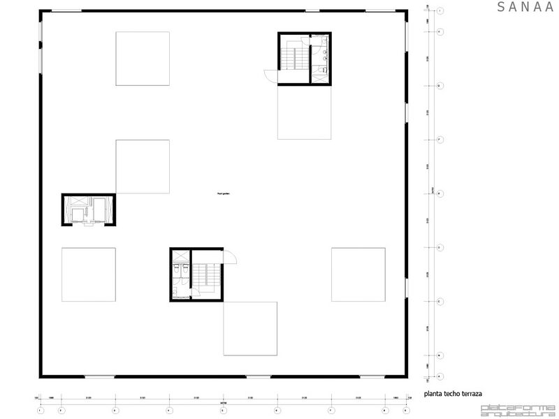 Archivo:Zollverein Design School.planta techo.jpg