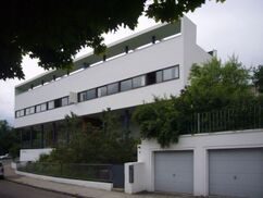 Vivienda doble en la Colonia Weissenhof, Stuttgart, Alemania. (1926-1927)