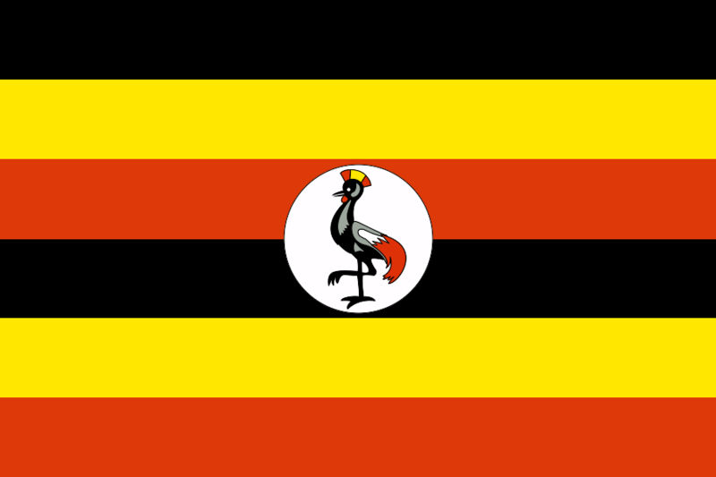 Archivo:Flag of Uganda.svg