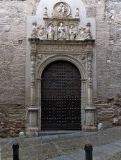 Portada del convento de San Clemente el Real, Toledo (1612)