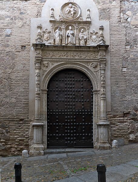 Archivo:Convento de San Clemente el Real, Toledo. Portada.jpg