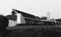 Casa Prawitz, Gelnhausen (1964-1965), junto con Hermann Fehling