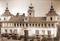 La antigua Casa Consistorial de Valladolid, obra de Juan Sanz de Escalante, Francisco de Salamanca y Juan de Herrer]]