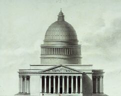 Proyecto para la nueva iglesia de La Madeleine (1777 y 1781)